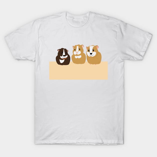 Guinea pigs: scrabers-dobby-winky T-Shirt by Aurealis